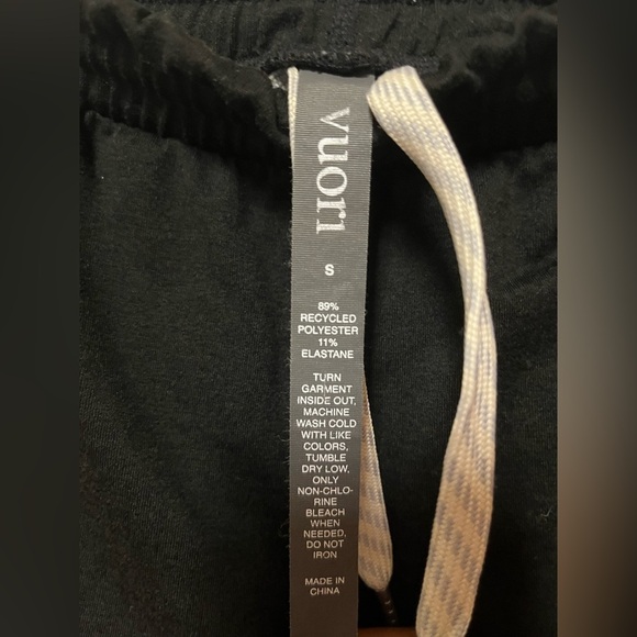 NWT Vuori Boyfriend Jogger in Black Heather Size Small - Picture 6 of 8